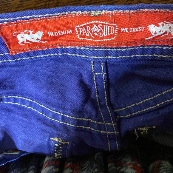 Santana purple jeans - 36” waist - Picture 11 of 12